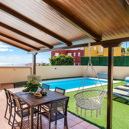 Villa Trueno Refugio De Lujo Con Piscina Climatizada Y Vistas 坎德拉里亚 外观 照片