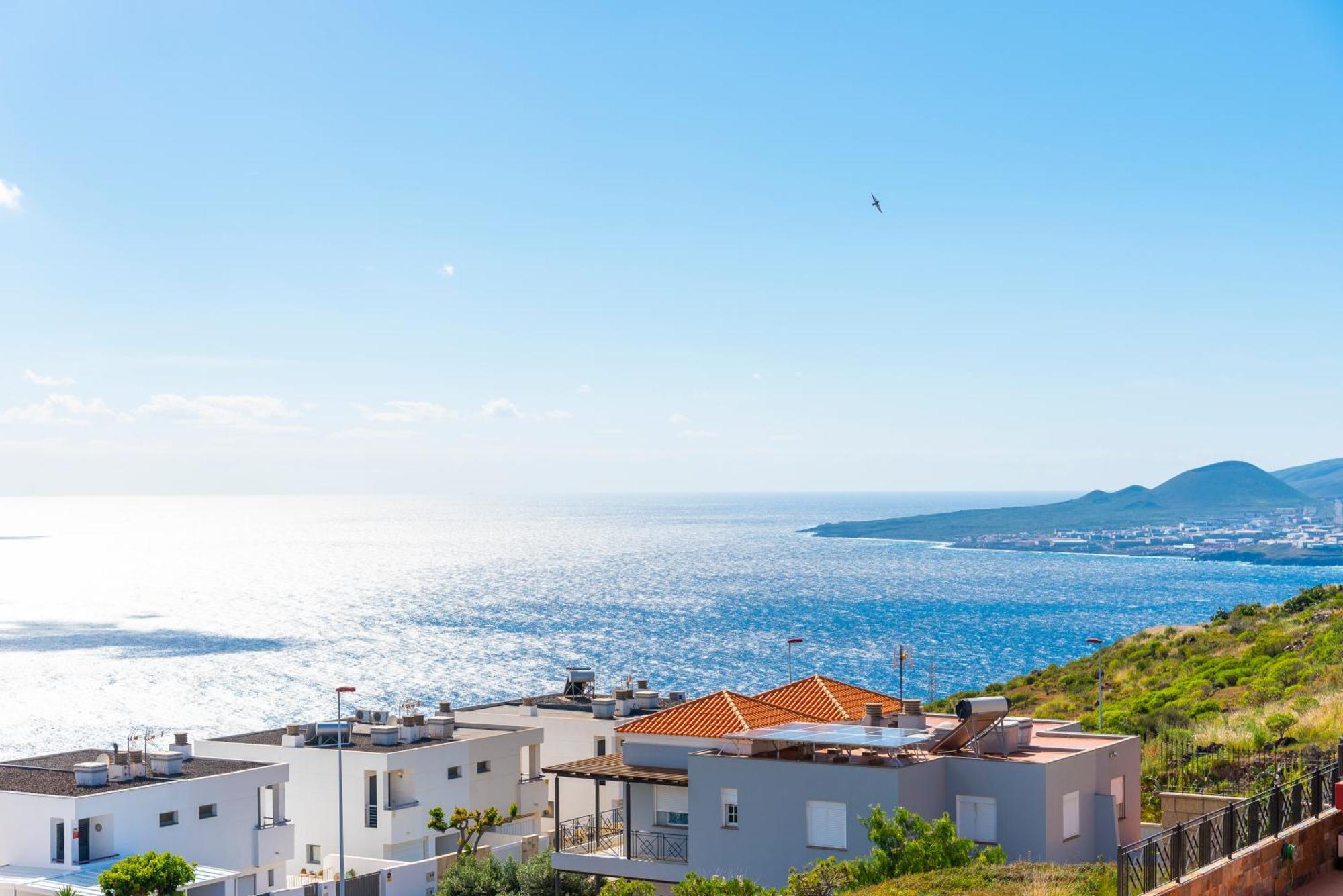 Villa Trueno Refugio De Lujo Con Piscina Climatizada Y Vistas 坎德拉里亚 外观 照片