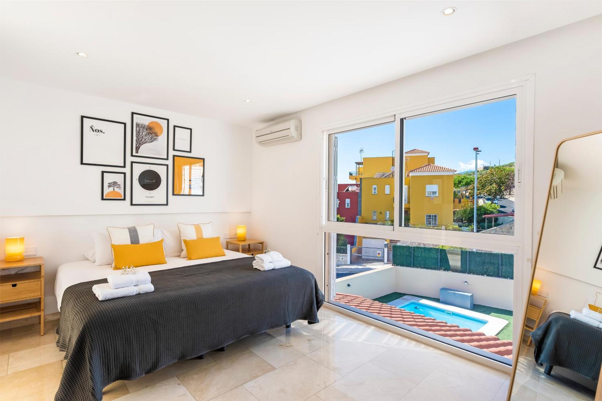 Villa Trueno Refugio De Lujo Con Piscina Climatizada Y Vistas 坎德拉里亚 外观 照片