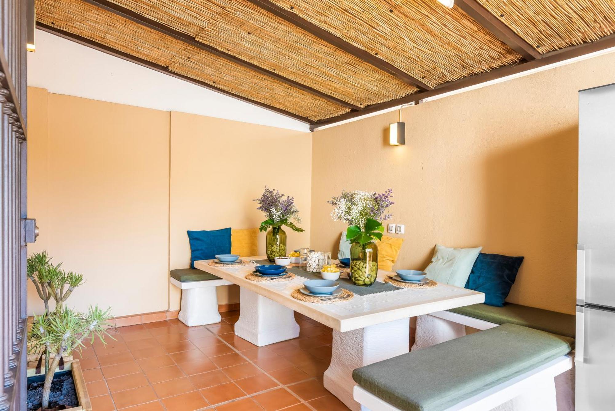 Villa Trueno Refugio De Lujo Con Piscina Climatizada Y Vistas 坎德拉里亚 外观 照片